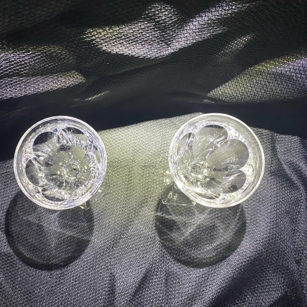 Vintage Crystal wine glasses - Picture 4 of 9